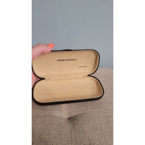 Emporio Armani Eyeglass / Sunglass Hard Case – Made in Italy – Authentic –... - Picture 3 of 4